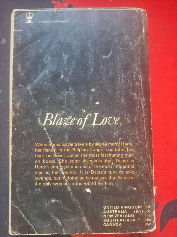 Denise Robins - Blaze of love