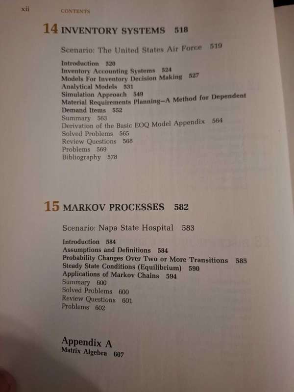 Thomas M. Cook - introduction to management science