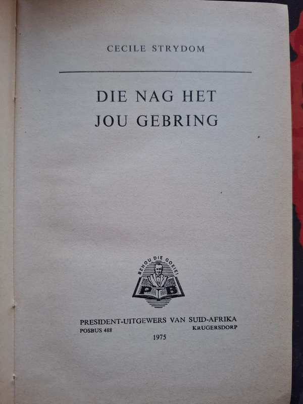 Cecile strydom - die nag het jou gebring