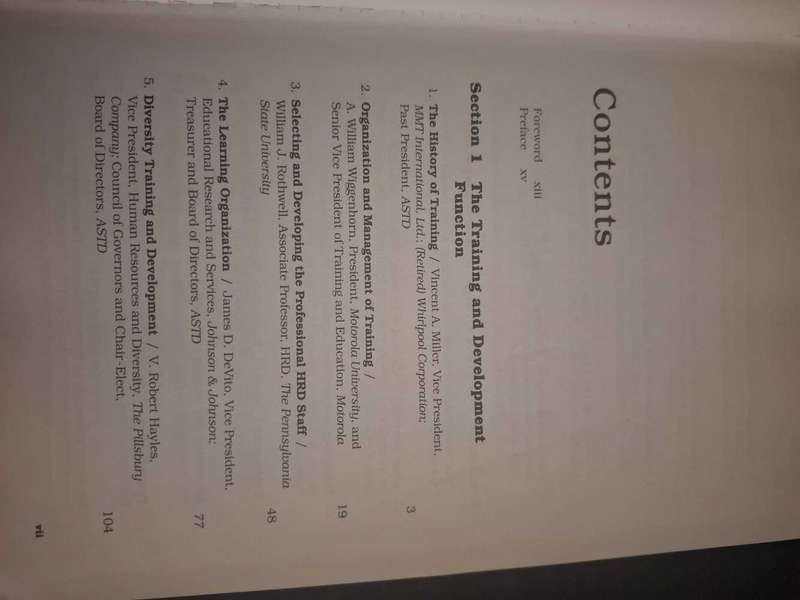 The ASTD training and development handbook