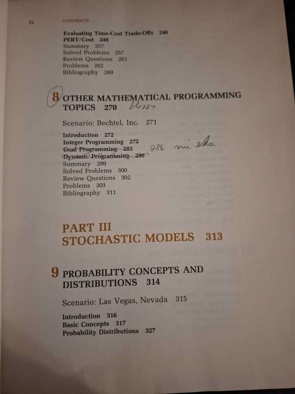 Thomas M. Cook - introduction to management science