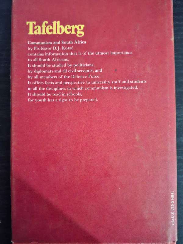 Communism and South Africa by DJ Kotze
