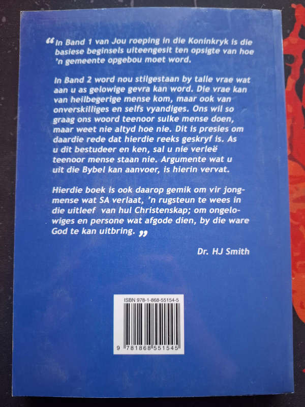 Prof. R Maré - Jou roeping in die koninkryk