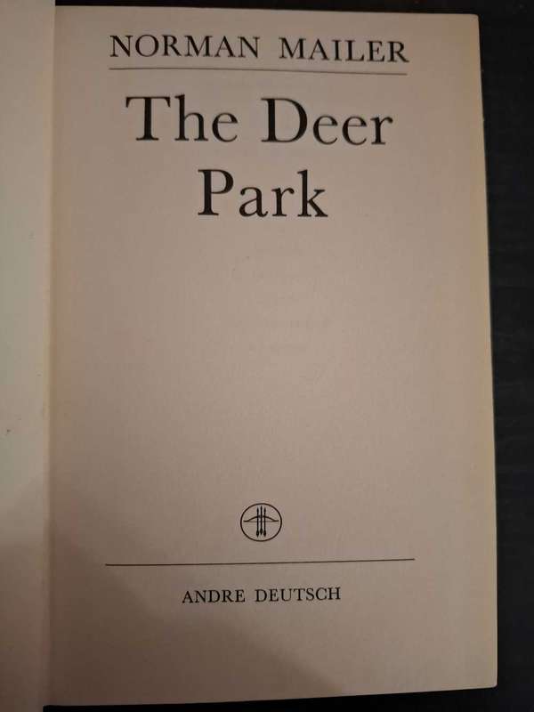 The deer park by Norman Mailer
