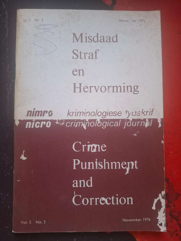 Misdaad straf en hervorming