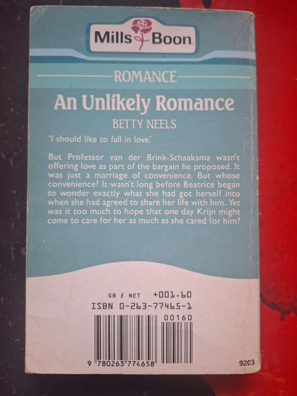 Betty Neels - An unlikely romance