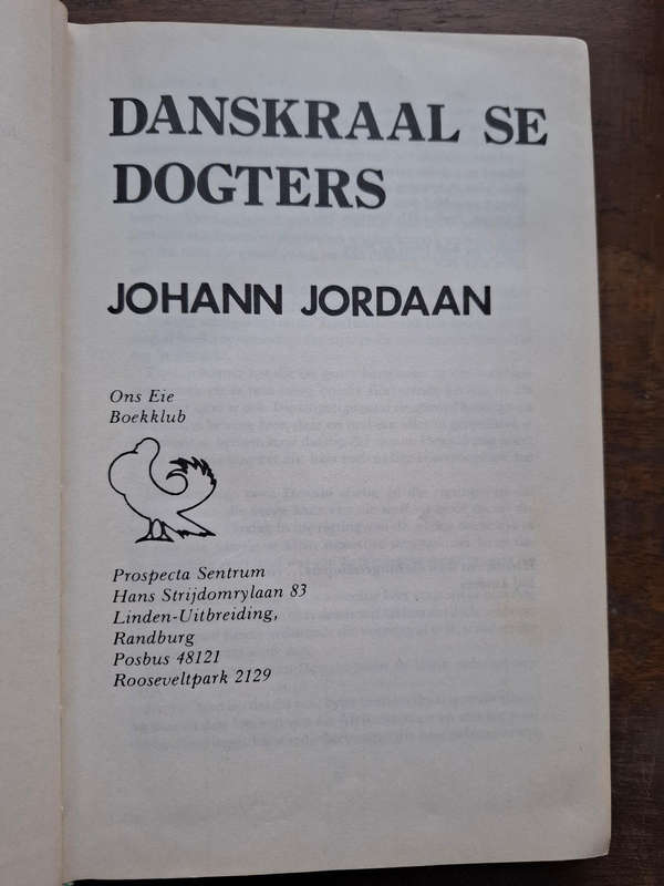 Johann Jordaan - Danskraal se dogters