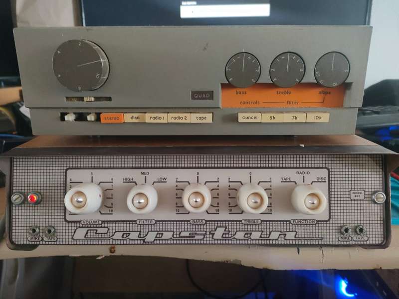 Vintage Quad 33 Pre Amp & vintage pioneer kx404 amplifier