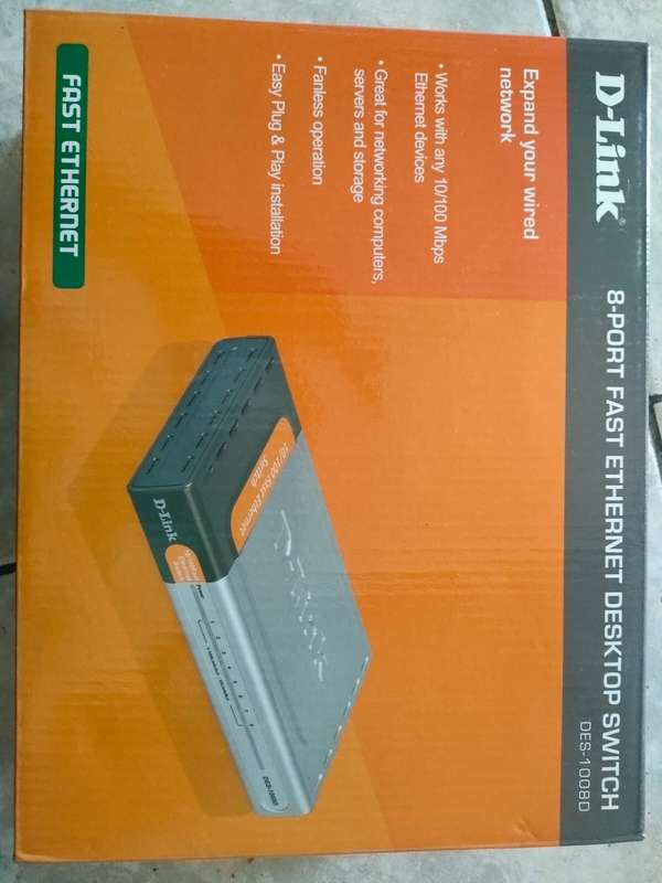 D-Link DES-1008D Unmanaged Fast Ethernet (10/100)