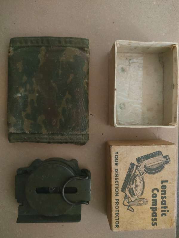 Border War Wallet (Rare Find) & Compass
