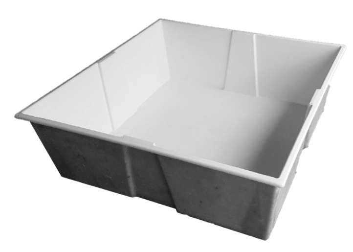 936 liters Fiberglass Fish Tank - 1.2m x 1.2m x 0.65m