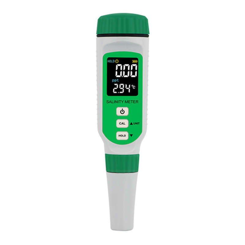 Digital Salinity & Temperature Meter (AR8212) - Rechargeable Battery