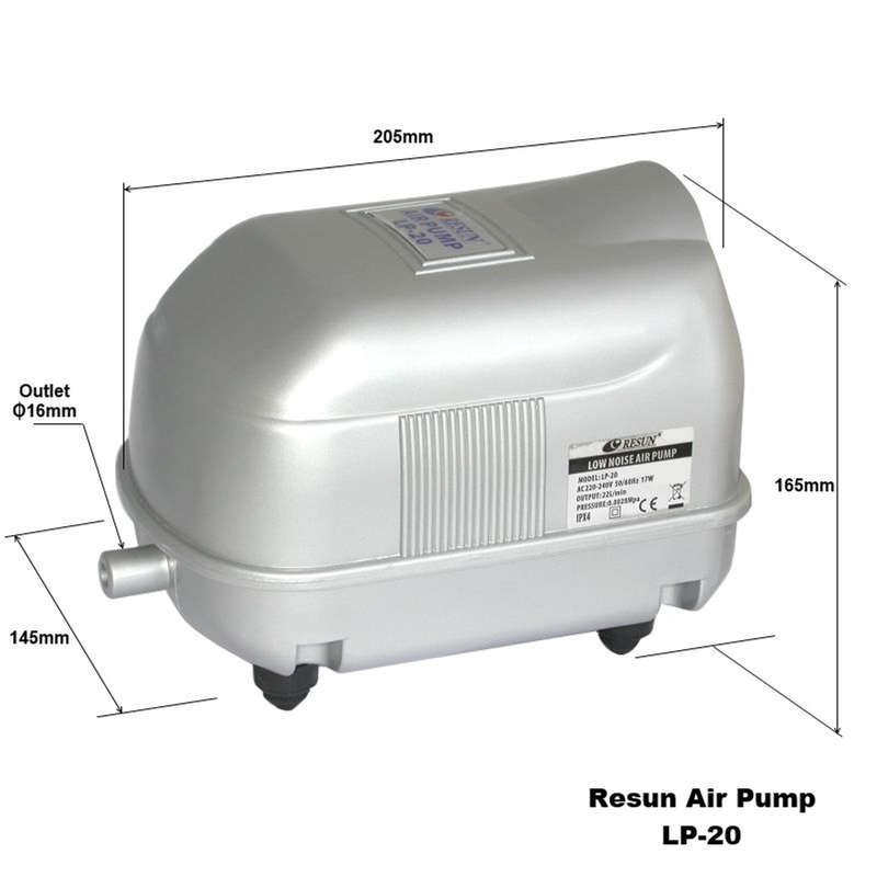 LP-20 17W Low Noise Air Pump / Compressor