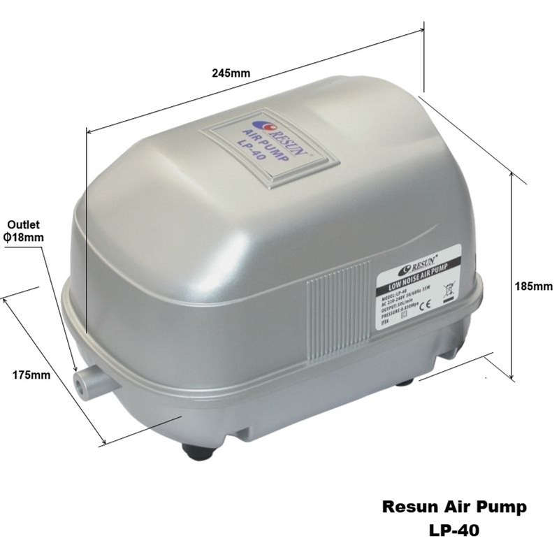 LP-40 35W Low Noise Air Pump / Compressor