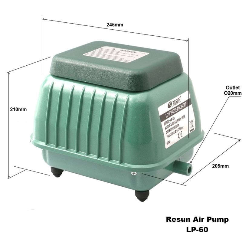 LP-60 50W Low Noise Air Pump / Compressor