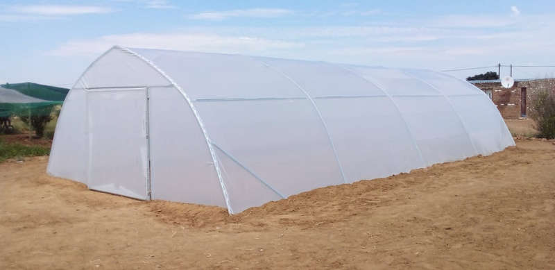 Greenhouse Tunnel 12m x 6m (incl Plastic & Install Gauteng)