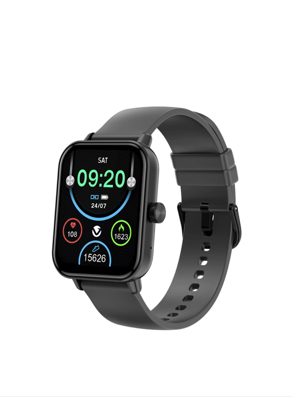 Volkano Chroma Grey Strap Fitness Smartwatch
