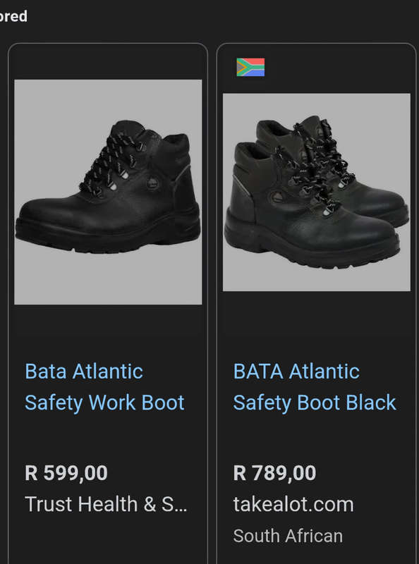 Bata Atlantic safety boots