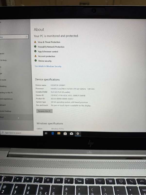 Hp laptop