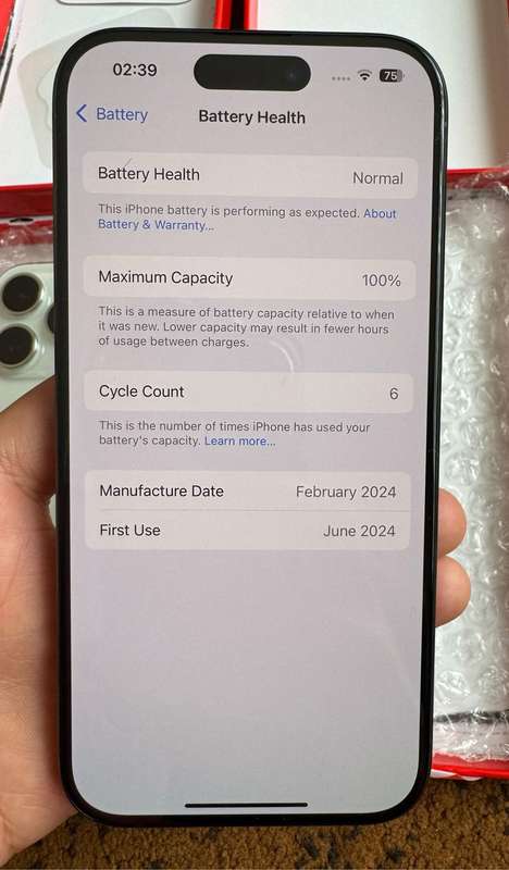 Iphone 15 pro 128gb