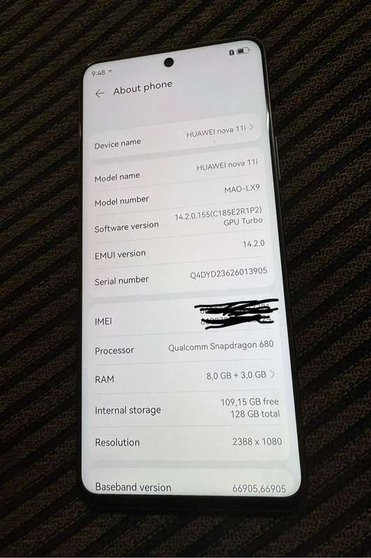 Huawei nova 11i