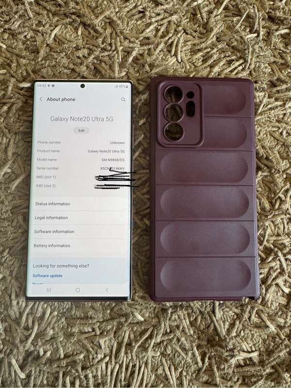 Samsung note20 ultra 5G 256gb