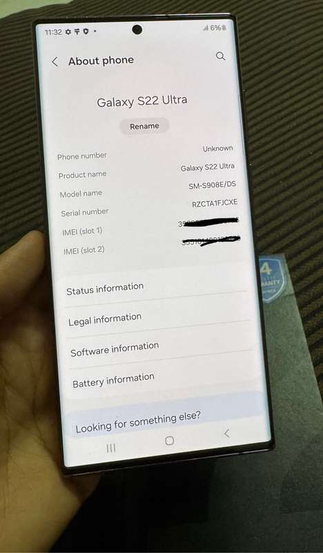 Samsung S22 ultra