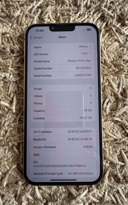 IPHONE 13 PRO MAX 128GB