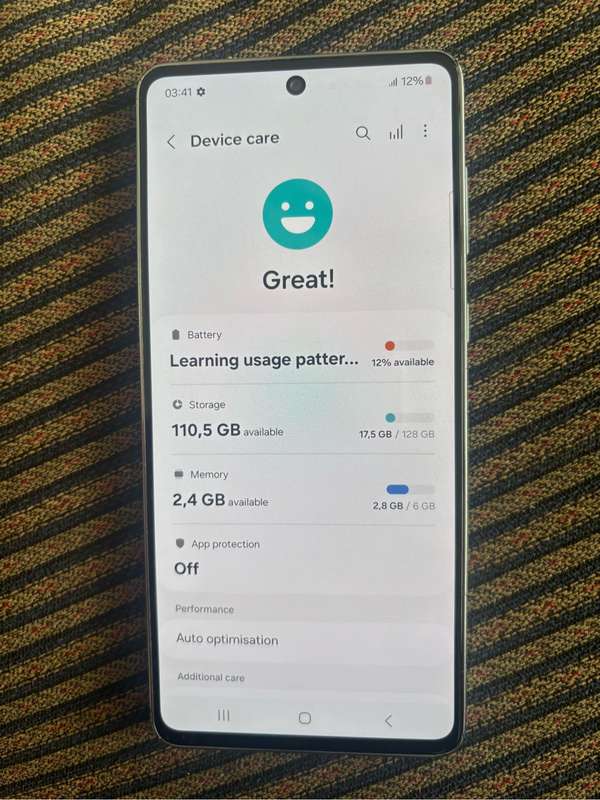 Samsung A73 128gb 6gb ram