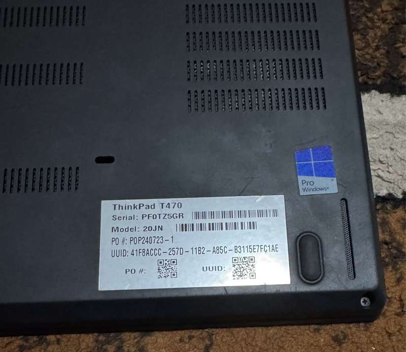 Lenovo thinkpad