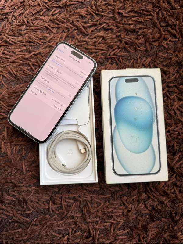 Iphone 15 128gb blue