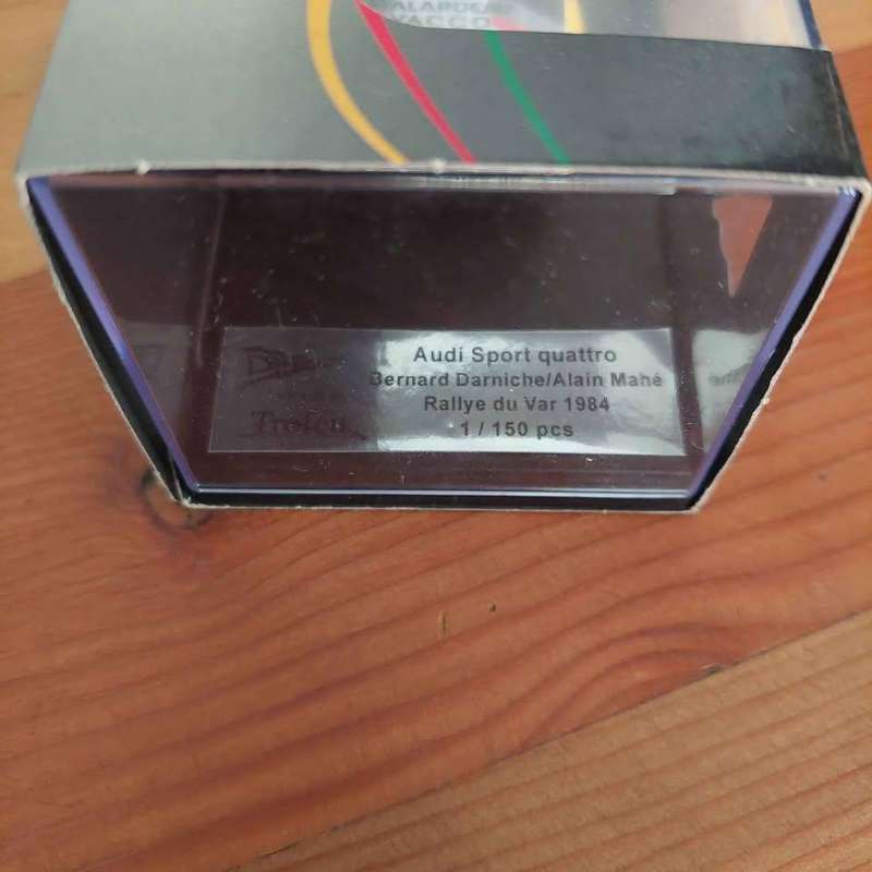 Troféu Audi Sport Quattro 1/43 Scale