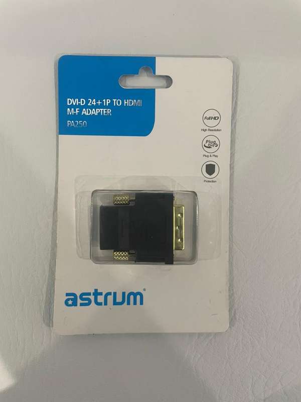 Astrum Dvi 24+1 to HDMI