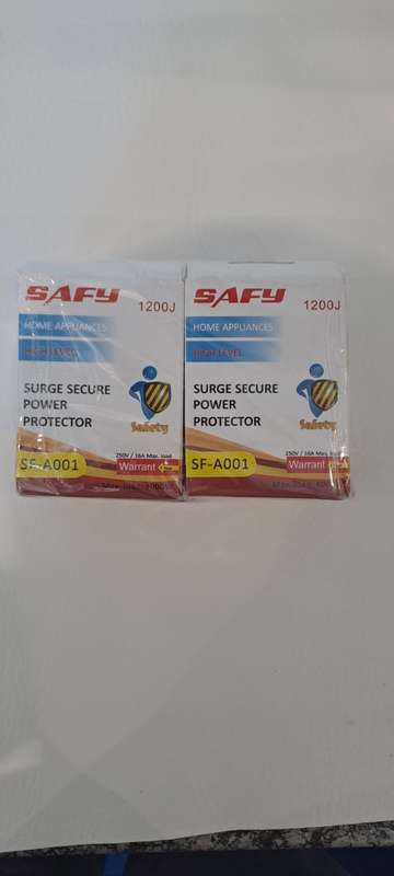 Safy Power Surge Protectors 2-Pack