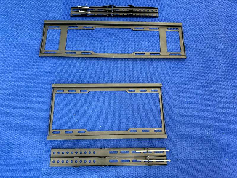 2 x TV Wall Mount Flat Panel Brackets