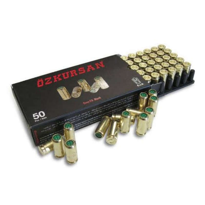 Özkursan 9mm P.A.K. Blank Cartridges