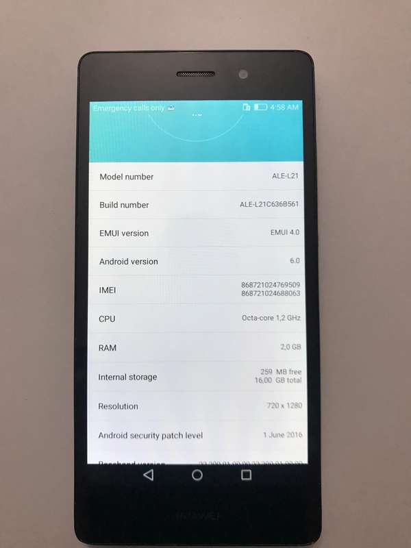 Huawei P8 Lite