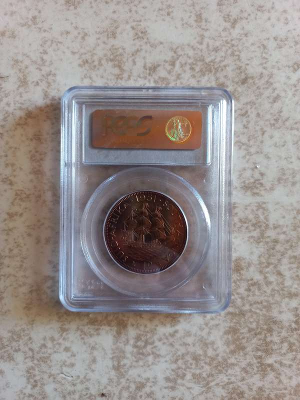1951 PCGS PR64RD South Africa coin