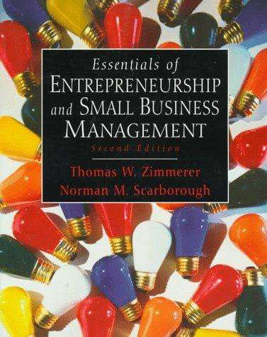Essentials of Entrepreneurship and Small Business Management (2nd Edition)