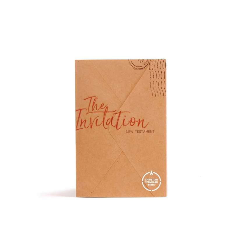 CSB The Invitation New Testament, Black Letter, Gospel Presentation, Evangelism, Outreach
