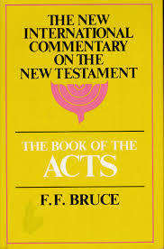 Commentary on The Book of the Acts  F. F. Bruce