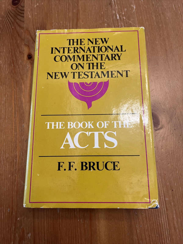 Commentary on The Book of the Acts  F. F. Bruce