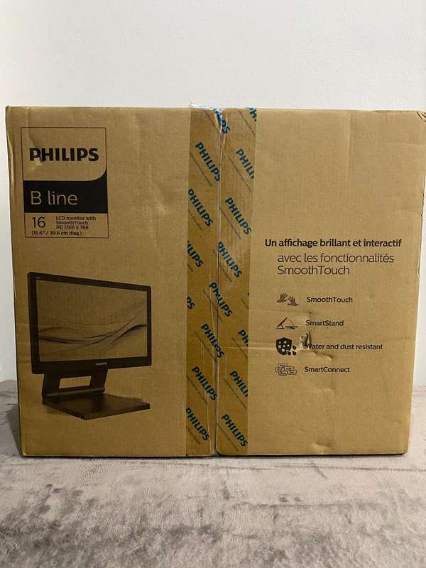 Philips 15.6" Touch Screen Desktop Monitor