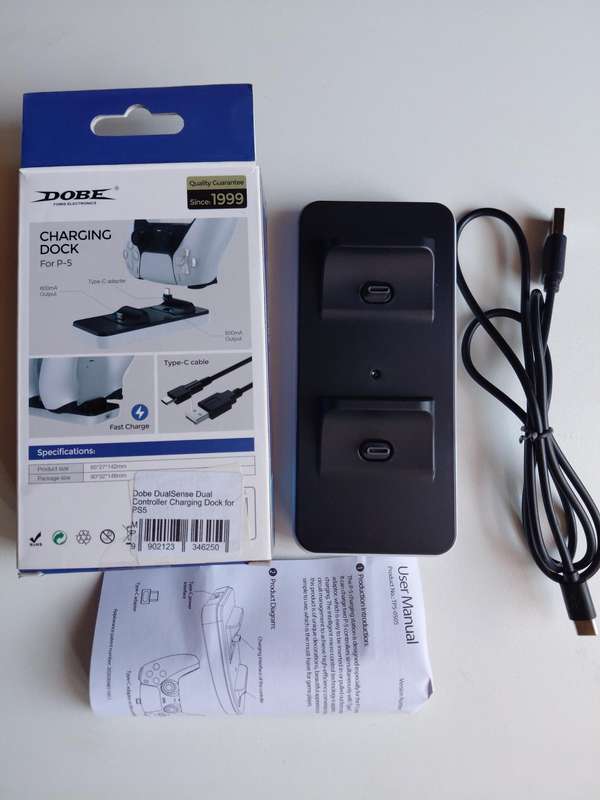 Dobe Dual Sense Charging Dock for PS5
