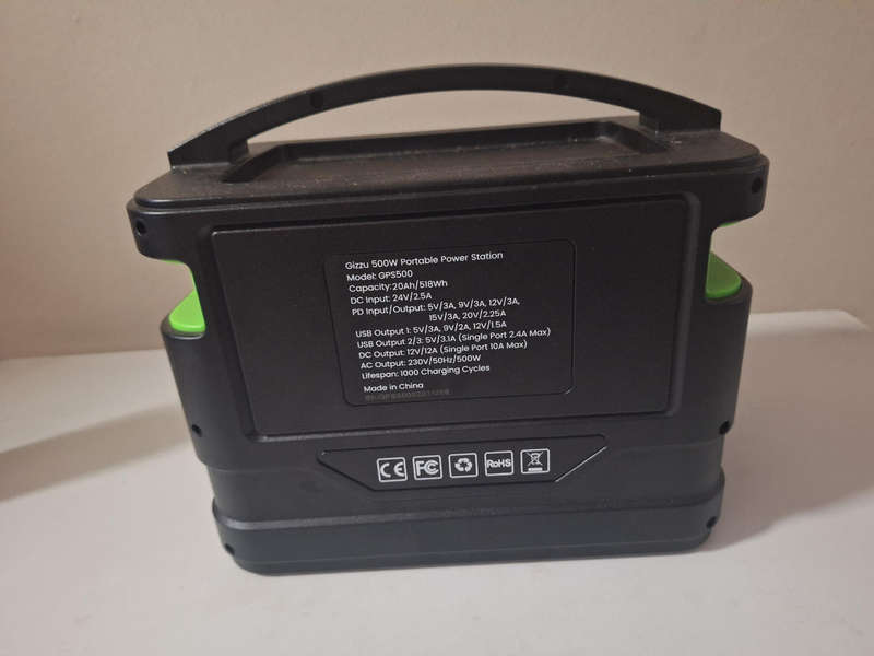 500w gizzu portable