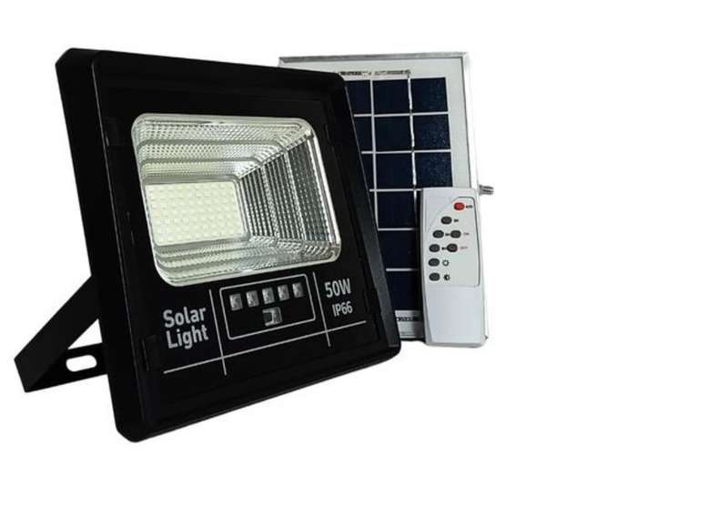 50W SMD Solar LED Flood Light (Black)