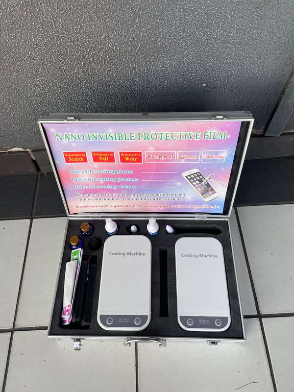 Full kit with Two machines nano liquid screen protector