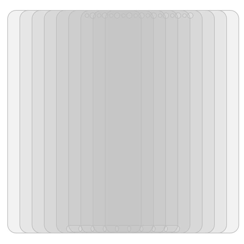 For Samsung Galaxy Tab A 10.1 (2016) / T580 50 PCS Matte Paperfeel Screen ProtectorFor Samsung Galax