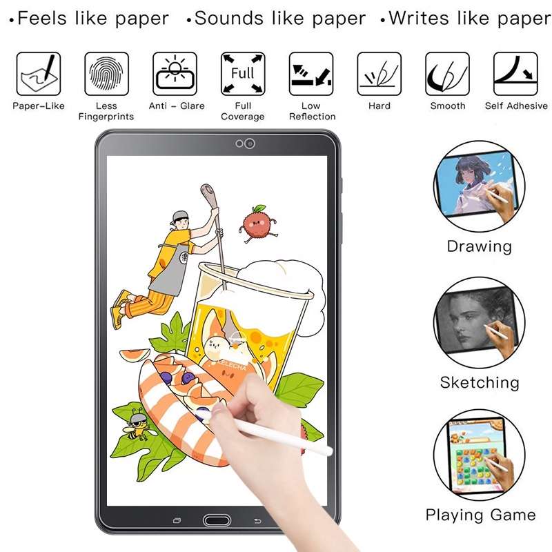 For Samsung Galaxy Tab A 10.1 (2016) / T580 50 PCS Matte Paperfeel Screen ProtectorFor Samsung Galax
