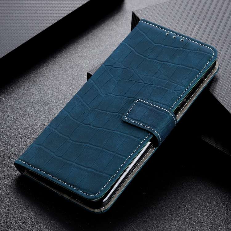 OPPO Realme 8 / Realme 8 Pro Crocodile Texture Horizontal Leather Case with Holder & Card Slots